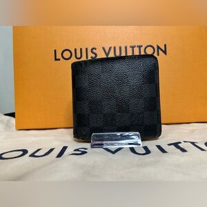Louis Vuitton Damier Graphite  Bifold Wallet